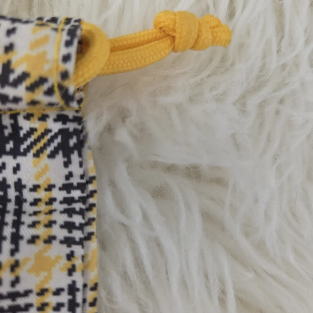 Ipsy Glam Bag Plus Medium Glen Plaid Cosmetic Bag